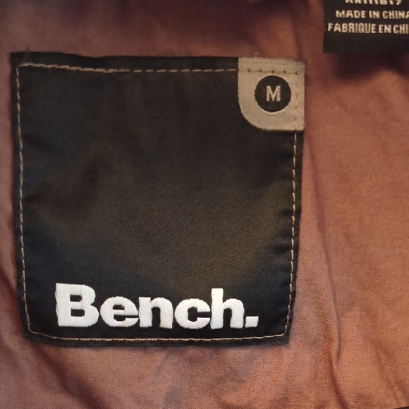 Bench - Brown Checkered Windbreaker Jacket - Women's Medium - Picture 2 of 11